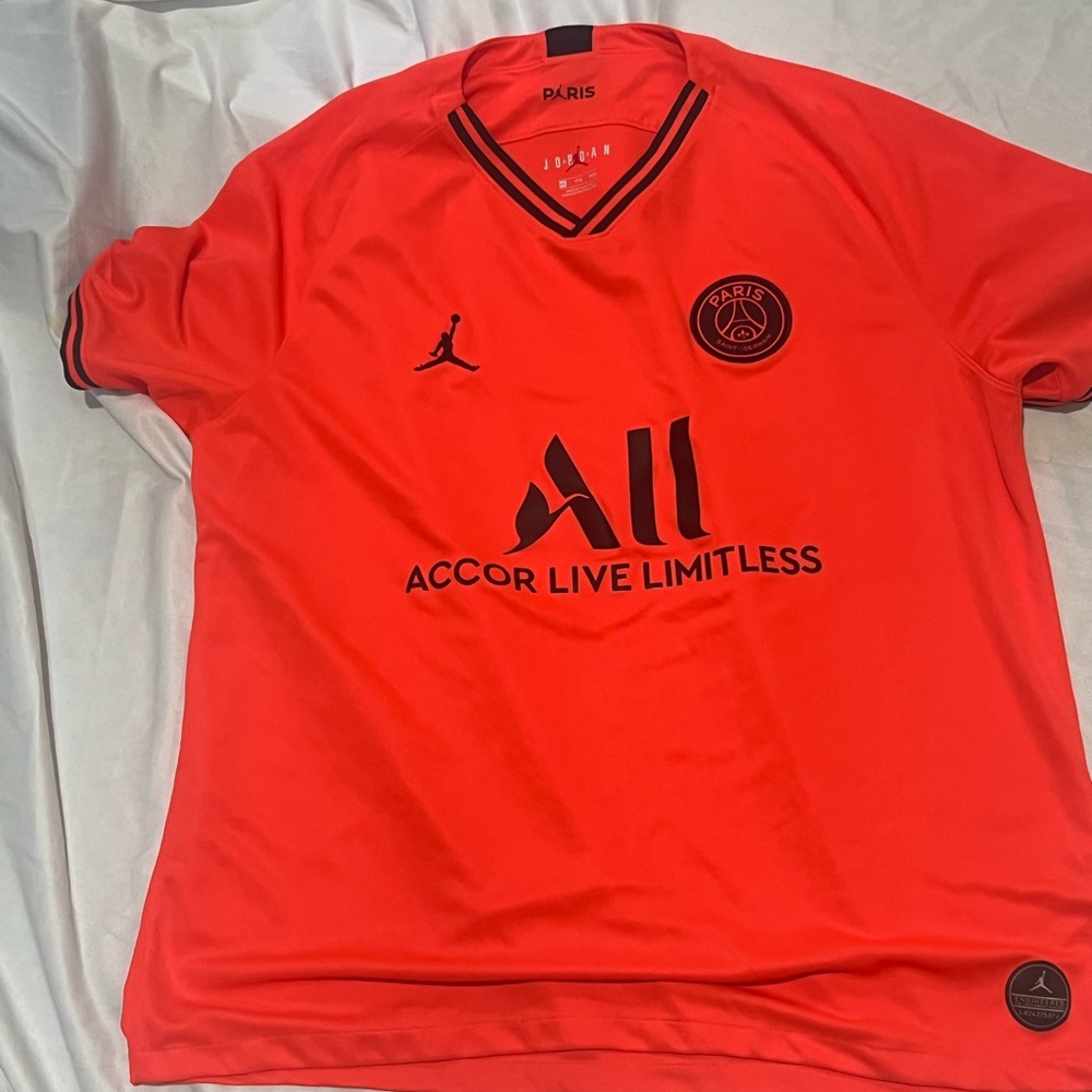 Paris Saint-Germain nike jordan Soccer Jersey xxl